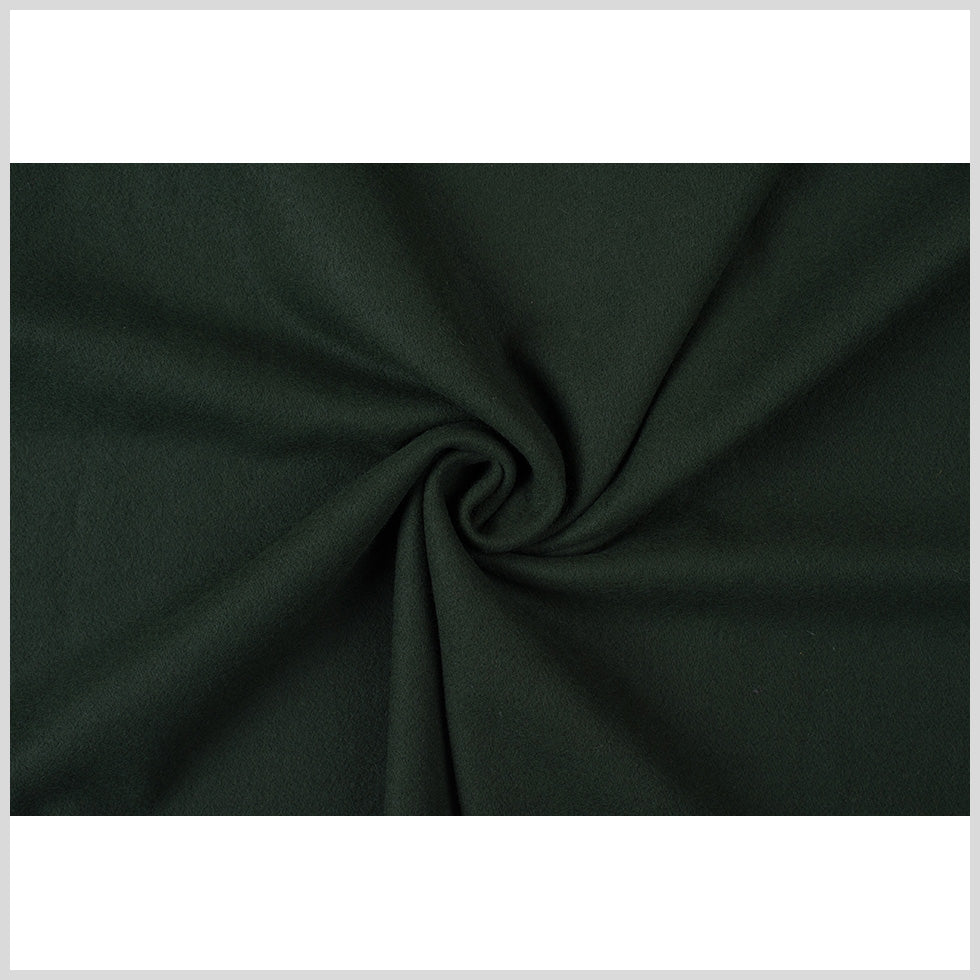 Wool and Cashmere Coating Made in Italy - Forest Green - Alberini Collection