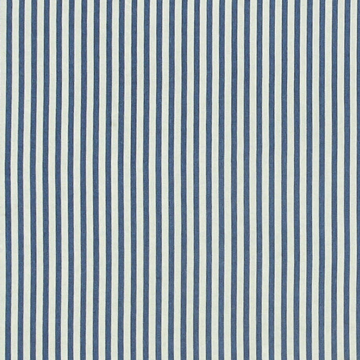 Cotton Voile - Allure Blue and White Candy Stripes Full