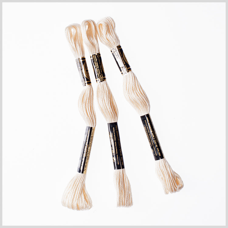 template--25130090922057__main-3-Pack DMC Size 6 Embroidery Floss #712 Cream (3 Pack)
