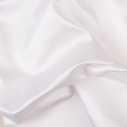 Premier White 100% Silk Double Face Duchesse Satin