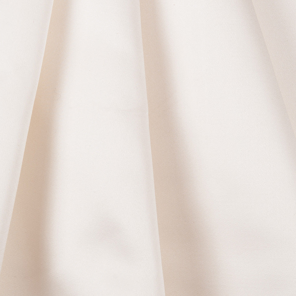 Premier Ivory 100% Silk Double Face Duchesse Satin - Detail