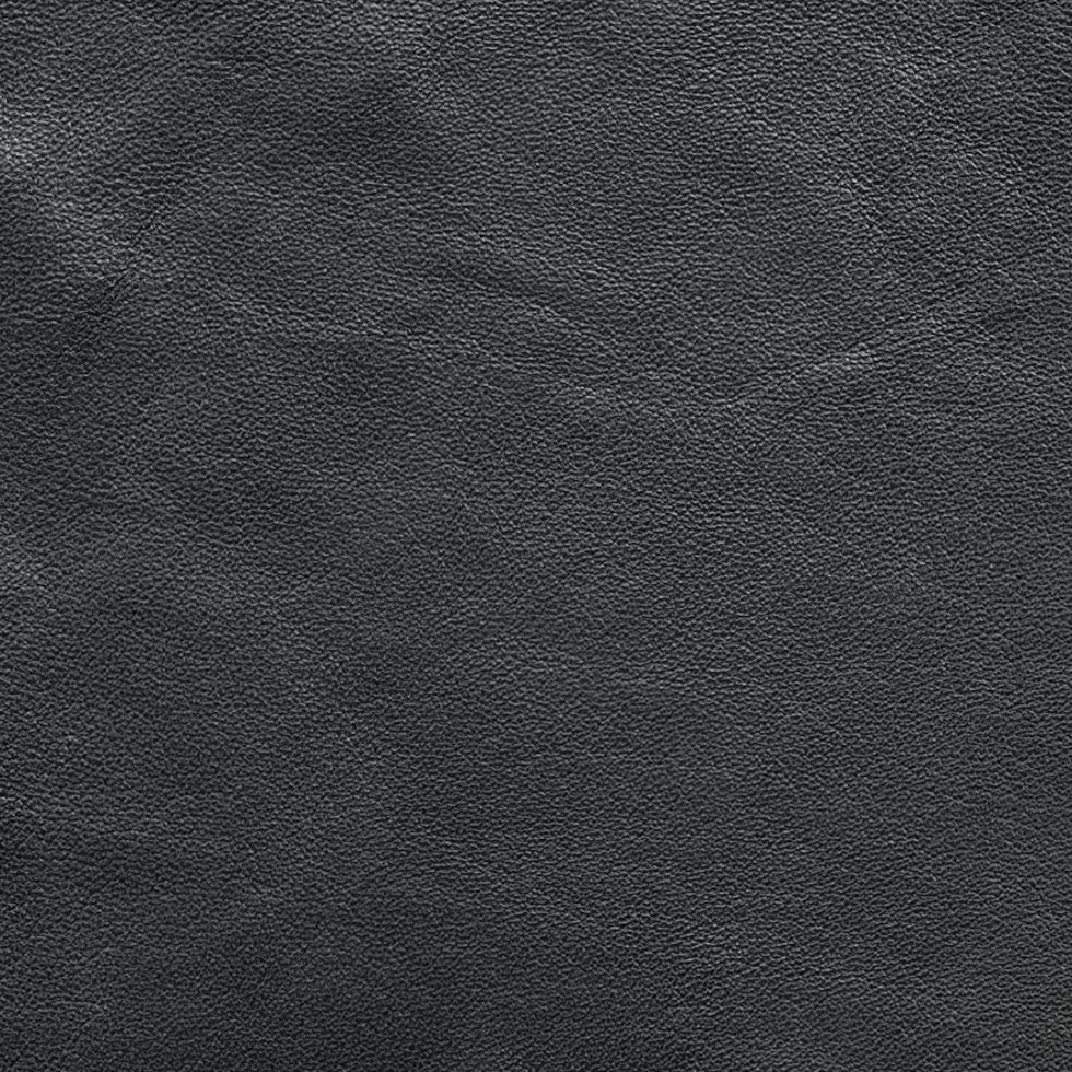 Small Black Pebbled Lamb Leather - Full