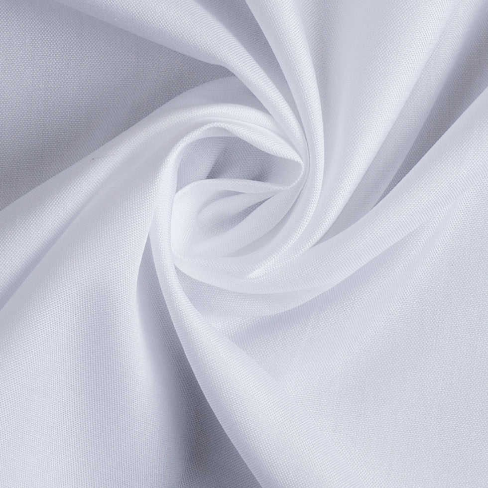 White Pinpoint Oxford Pima Cotton Woven Shirting Detail