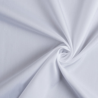 White Pinpoint Oxford Pima Cotton Woven Shirting