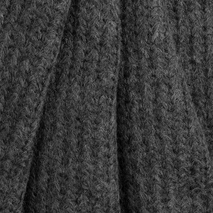 Herno Gray Knit Wool Coating - Folded