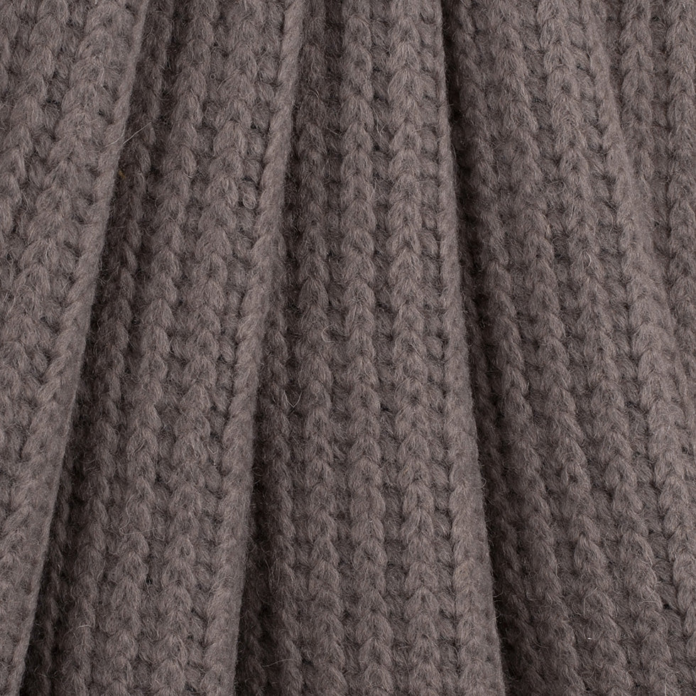 Herno Tan Knit Wool Coating - Folded