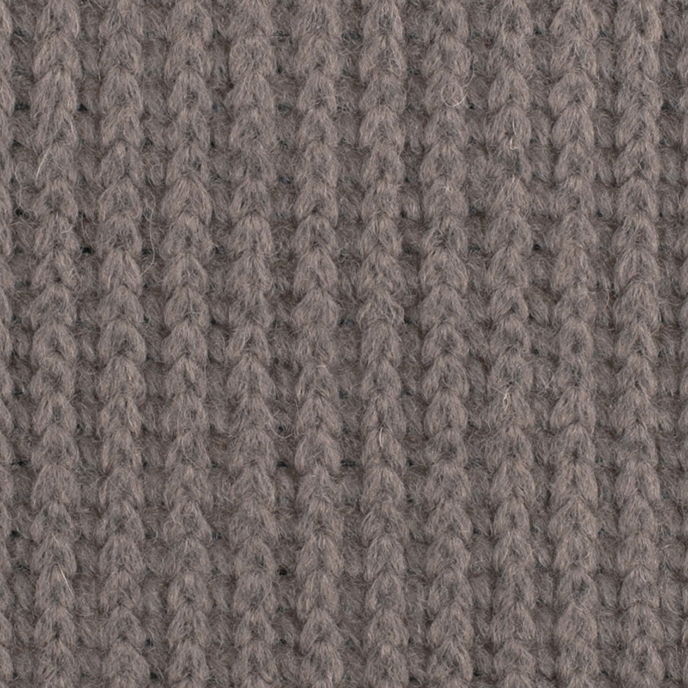 Herno Tan Knit Wool Coating - Detail