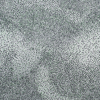 Italian Green/Gray/Black Abstract Printed Stretch Cotton Woven