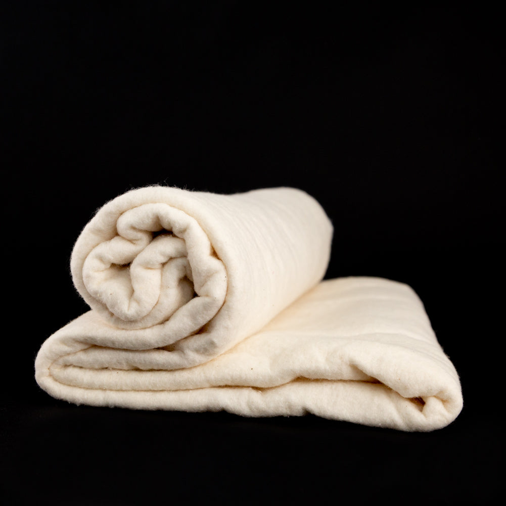 Fairfield Toasty Cotton Batting 45 x 60 - Folded