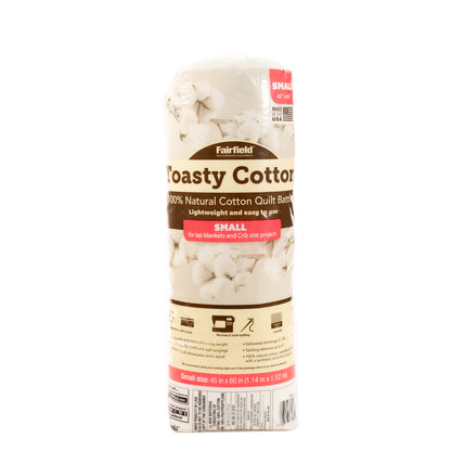 Fairfield Toasty Cotton Batting 45 x 60