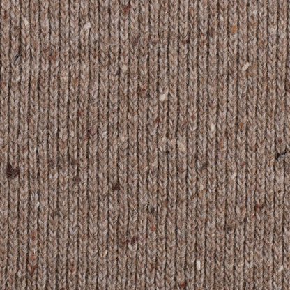 Tan Speckled Blended Wool Knit Detail