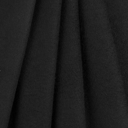 Burberry Black Blended Wool/Cashmere Coating Folded