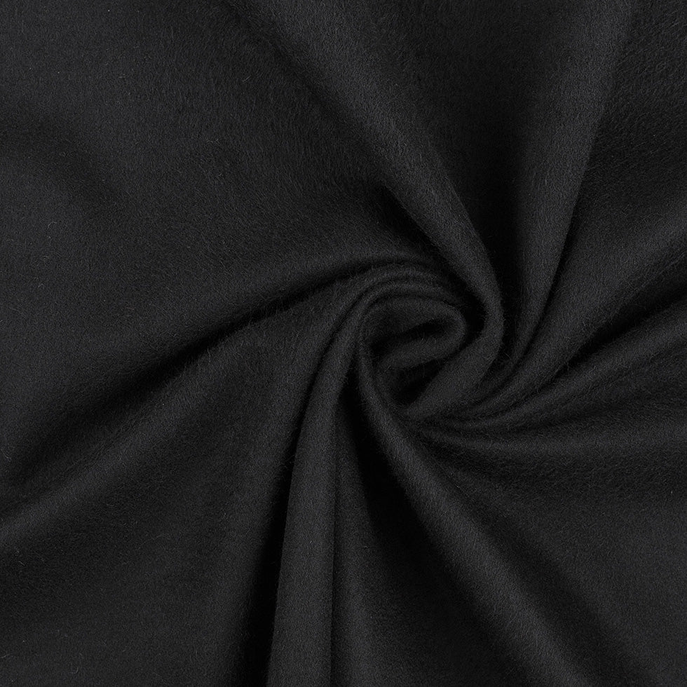 Burberry Black Blended Wool/Cashmere Coating