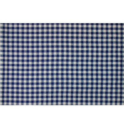 Blue/Gray Shepherd's Check Cotton Flannel Full