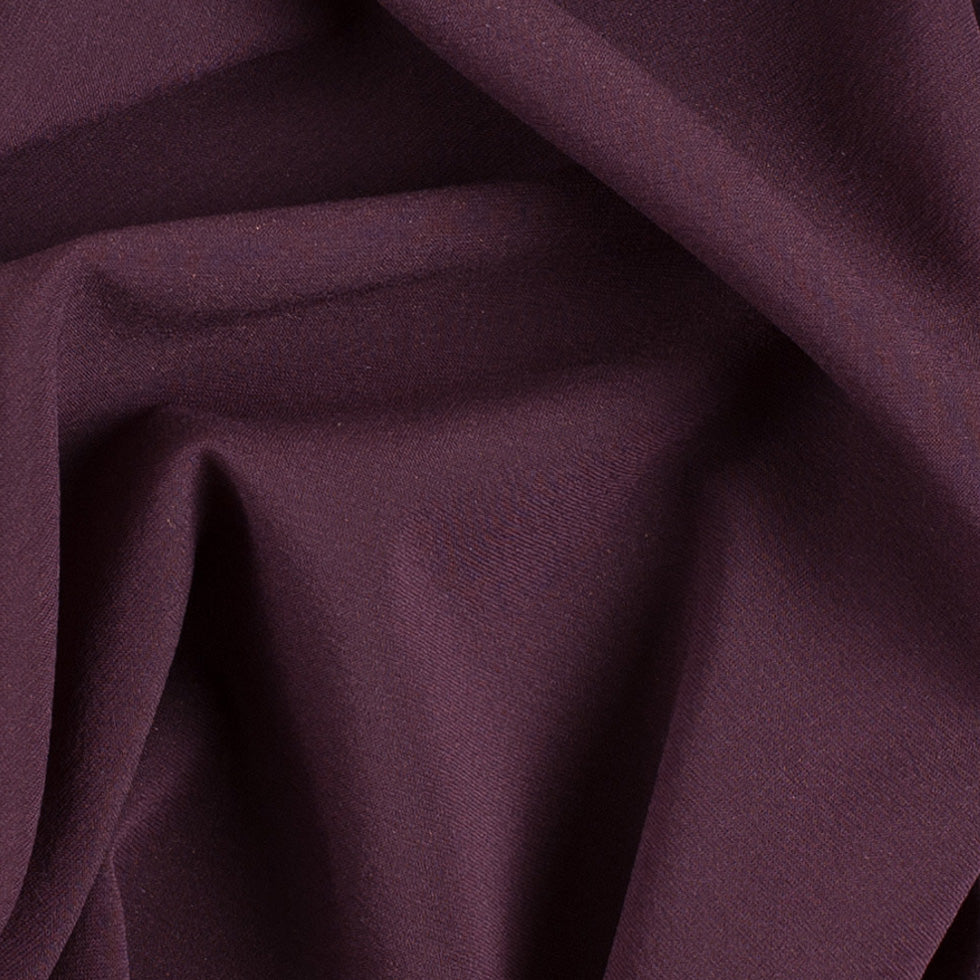 Theory Stretch Blackberry Wine Silk Chiffon Detail