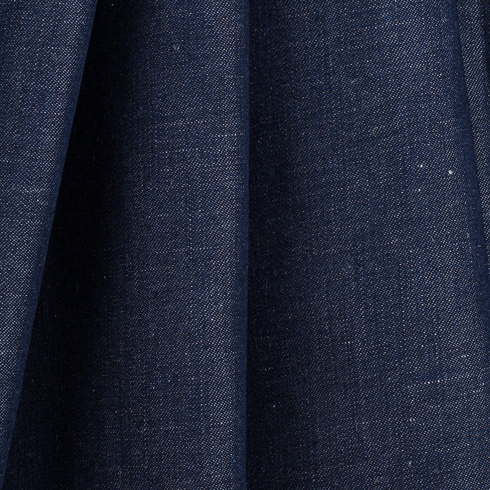 Ralph Lauren Dark Navy Crisp Cotton Denim Folded