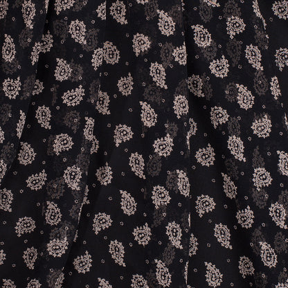 Jason Wu Black/Taupe Paisley Silk Chiffon - Detail