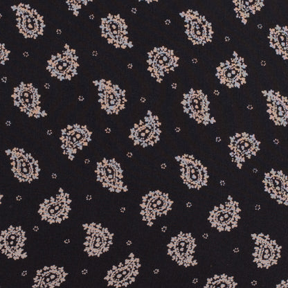 Jason Wu Black/Taupe Paisley Silk Chiffon - Full