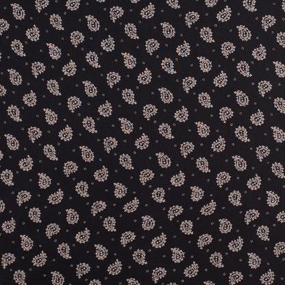 Jason Wu Black/Taupe Paisley Silk Chiffon