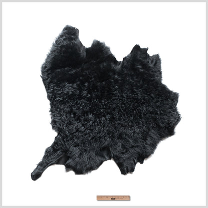 Theory Small Black Lamb Fur Full