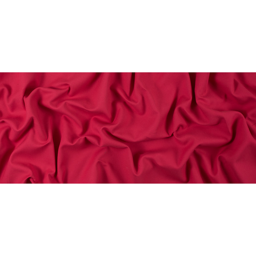 Raspberry Double Faced Cotton Serge Twill Full