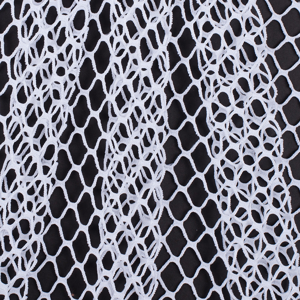 White Polyester Netting Folded