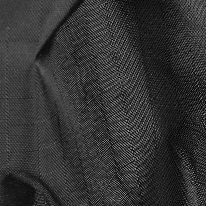 Black 70 Denier Square Nylon Ripstop - Full