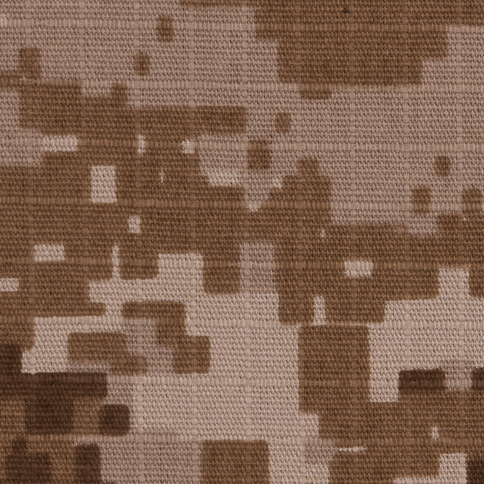 Digital Camo Cotton Ripstop - Desert Stalker Full