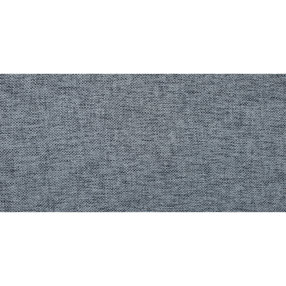 White, Navy and Gray Cotton Tweed - Full