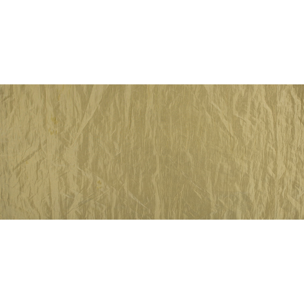 Custard Yellow Wrinkled Luminous Woven - Full
