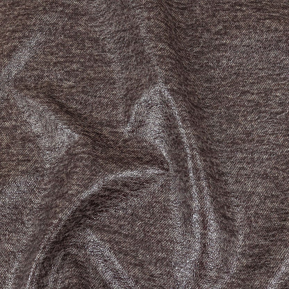 Heathered Fig Laminated Wool Tweed