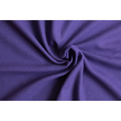 Purple Opulence Loosely Woven Wool Crepe Full