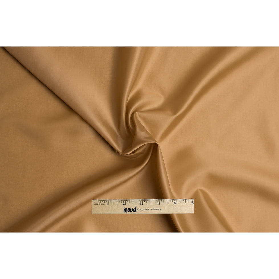 Antique Gold Polyester Lining - Folded