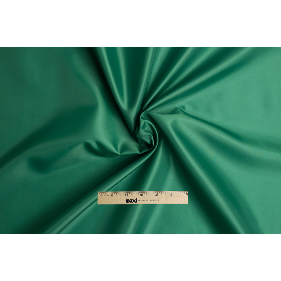 Polyester Lining Fabric - Enamel Green - Margot Collection Folded