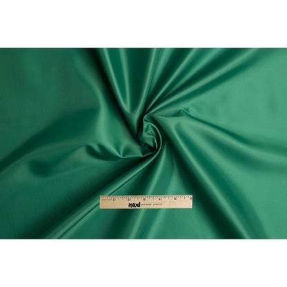 Polyester Lining Fabric - Enamel Green - Margot Collection Folded