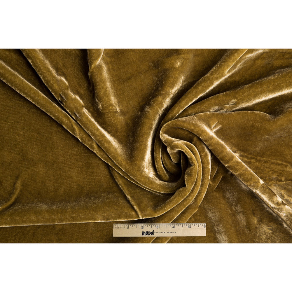 Soft Rayon-Silk Velvet - Sage - Cicero Collection Full
