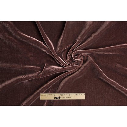 Fudge Soft Rayon and Silk Velvet - Folded