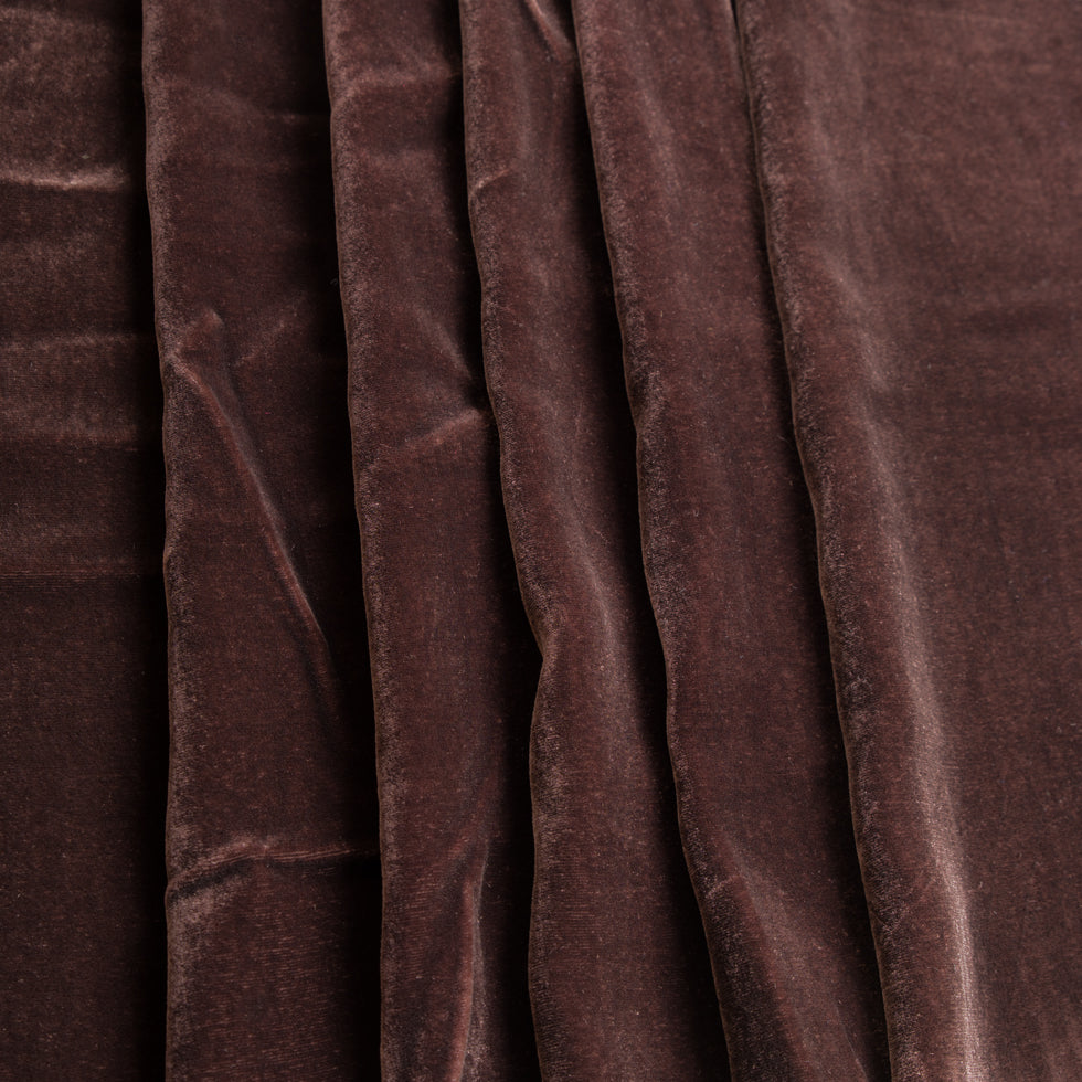 Fudge Soft Rayon and Silk Velvet - Detail