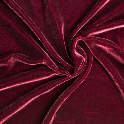 Soft Rayon-Silk Velvet - Sultan Red - Cicero Collection