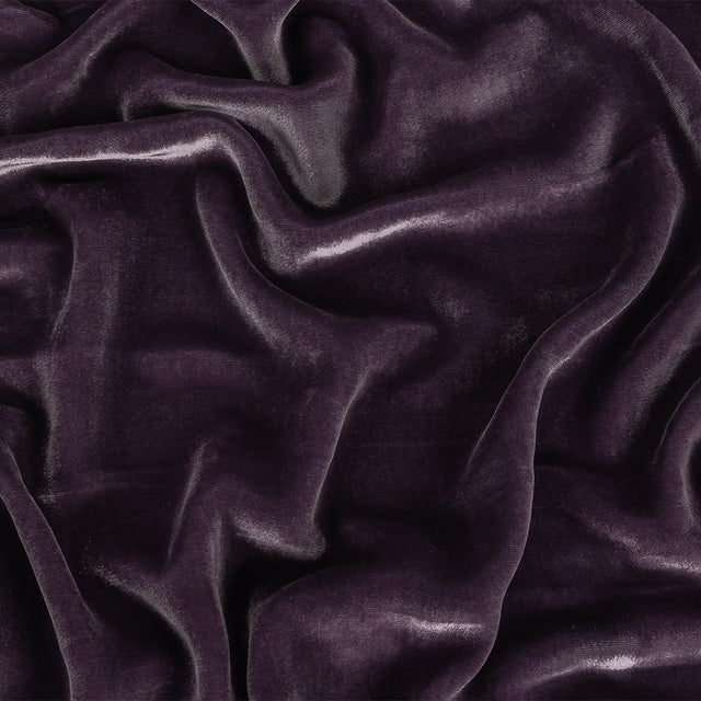 Cicero Gunmetal Soft Rayon-Silk Velvet