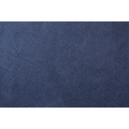 Deep Navy Cotton Twill Velvet Full