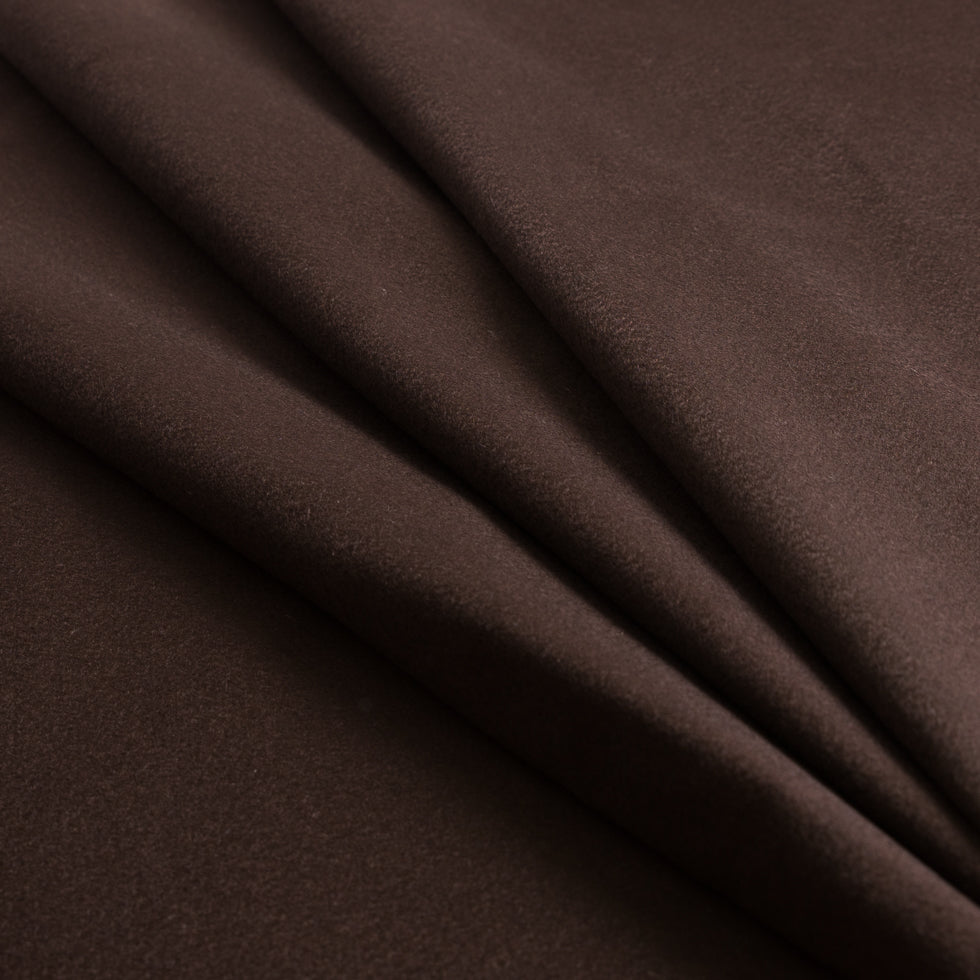 Italian Brown 100% Cashmere Detail