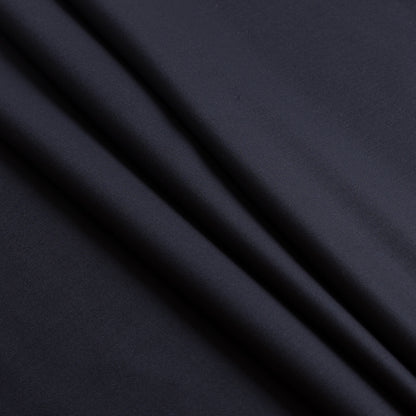 Super 160 Navy Wool Suiting - Folded