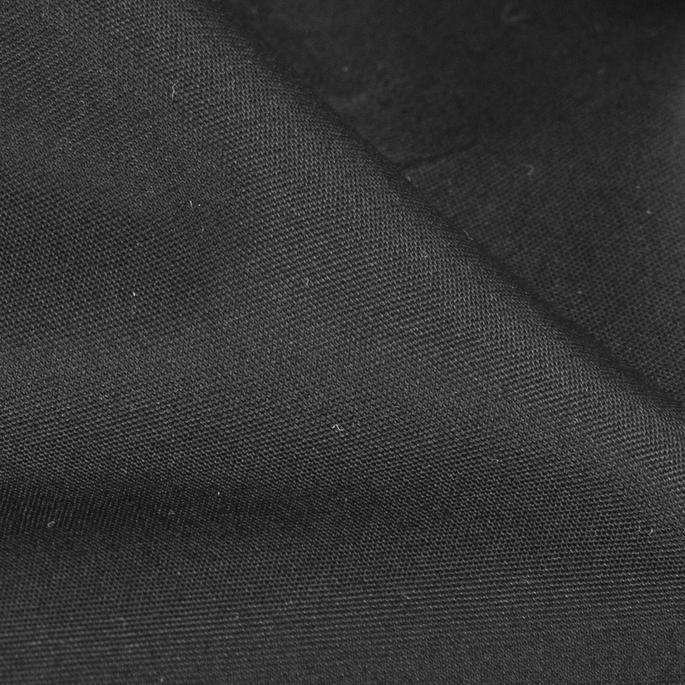Black 100% Pima Cotton Broadcloth - Full