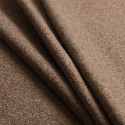 Italian Nomad/Stone Black Double Faced Wool Knit Folded
