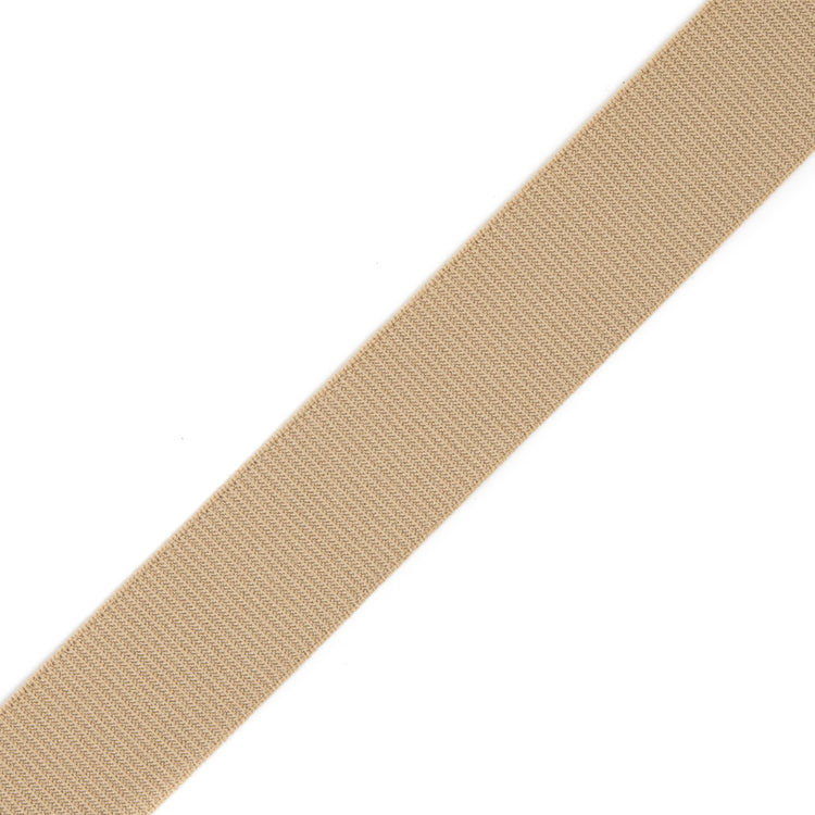 template--26688905969737__main-Khaki Stretch Grosgrain Ribbon - 1"