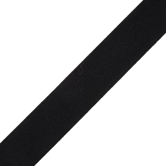 Black Stretch Grosgrain Ribbon - 1"
