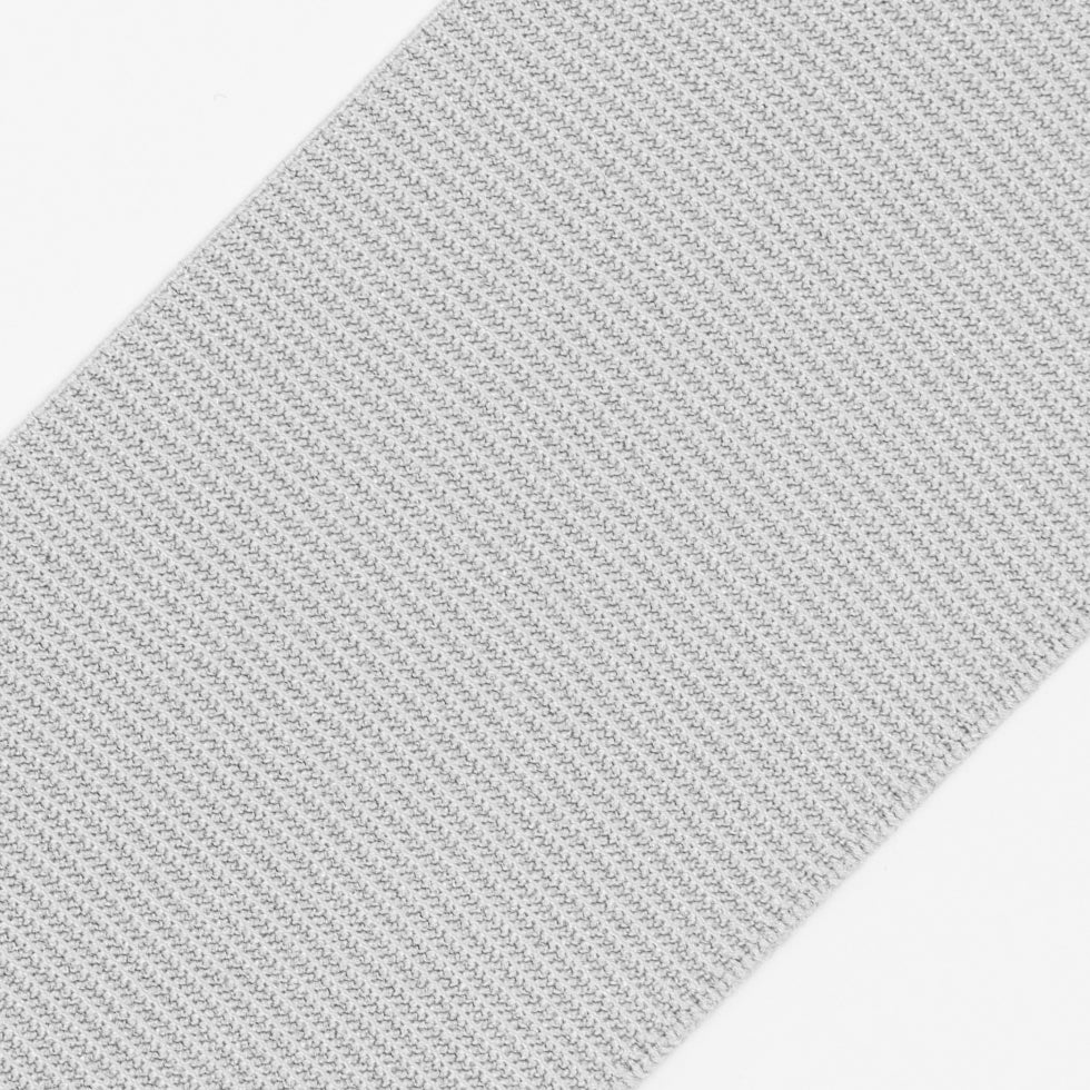 Gray Stretch Grosgrain - 2" Detail