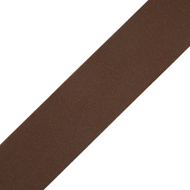 Brown Stretch Grosgrain - 2"