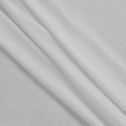 Snow White Cotton Jersey Knit Folded